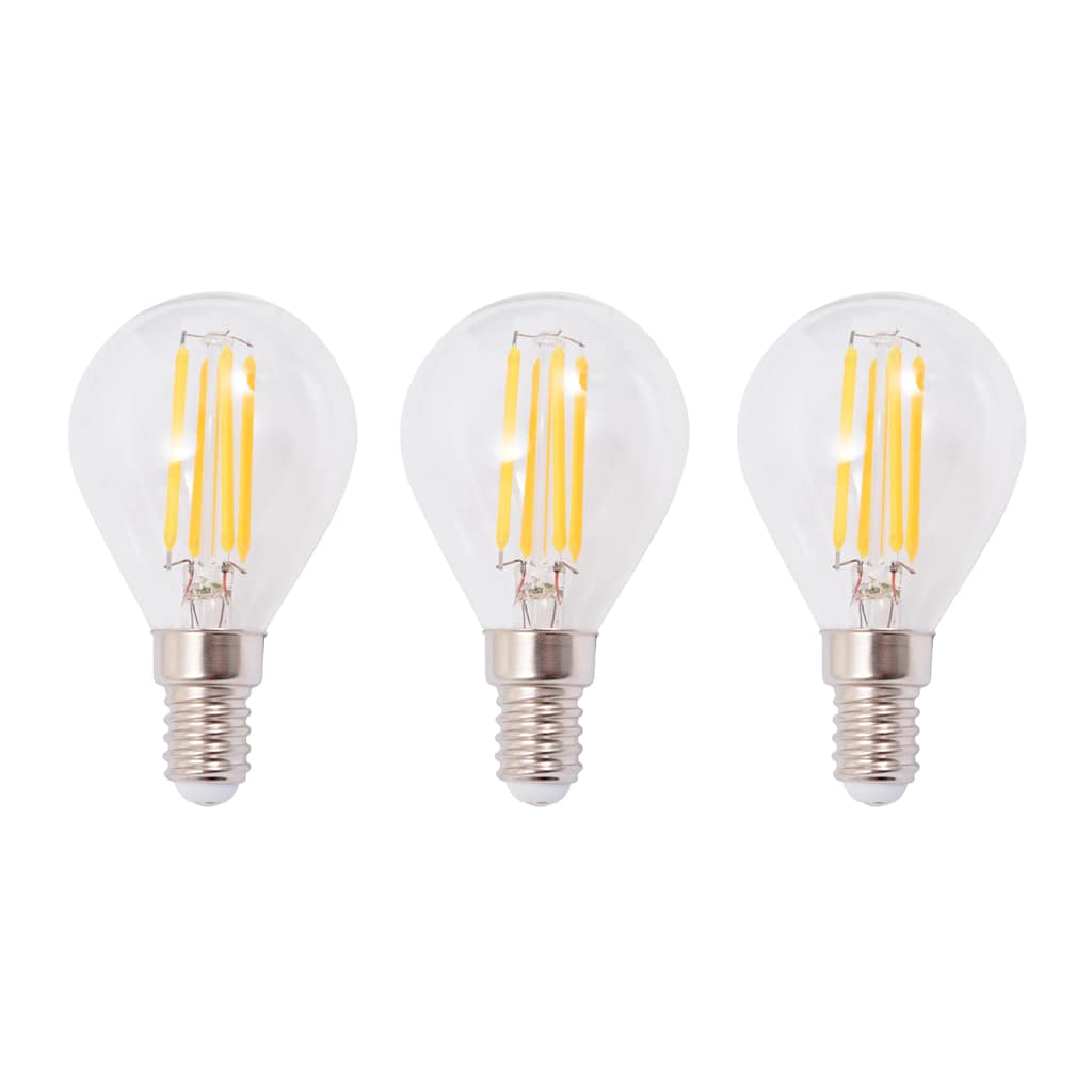 Taklampa Med 3 Led-Filamentlampor 12 W