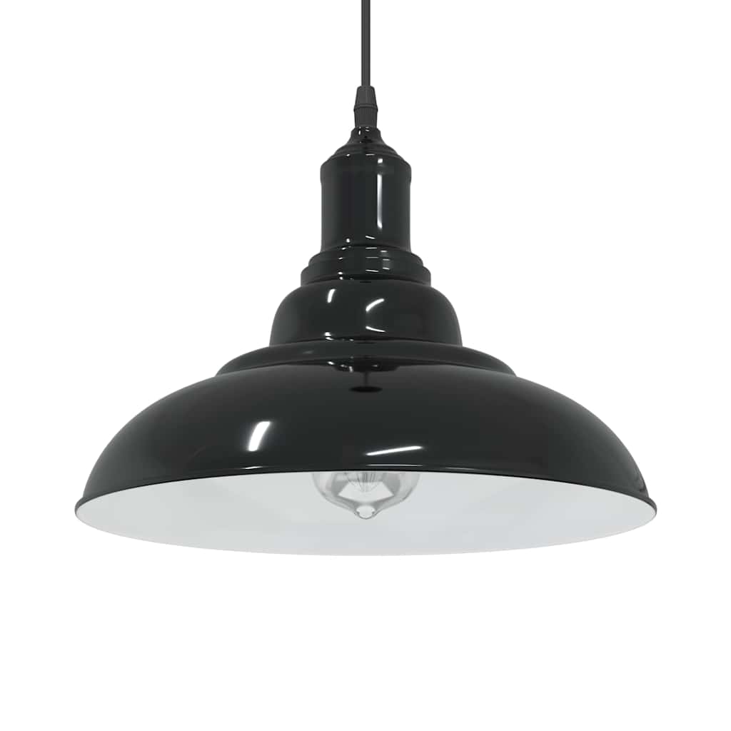 Taklampa Höjdjusterbar E27 Glans Röd Ø 31 Cm Metall