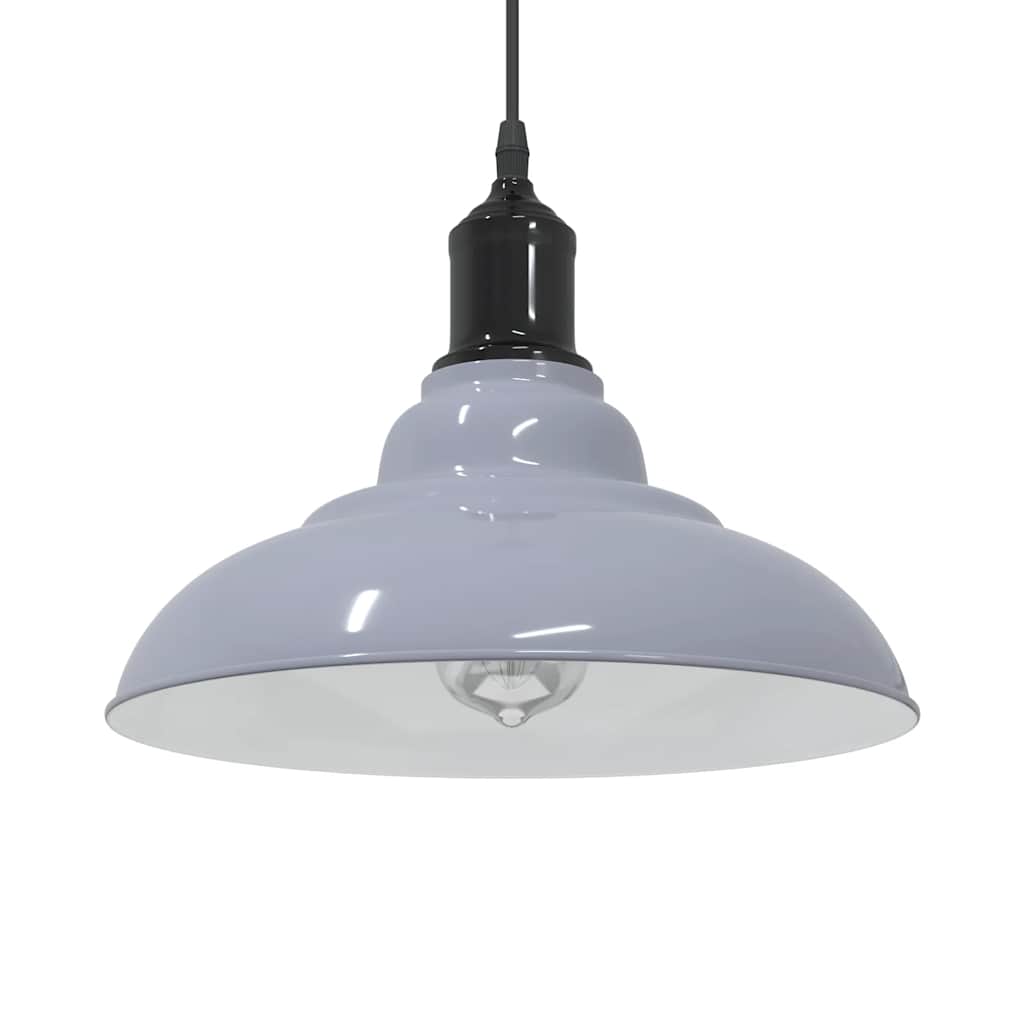 Taklampa Höjdjusterbar E27 Glans Röd Ø 31 Cm Metall