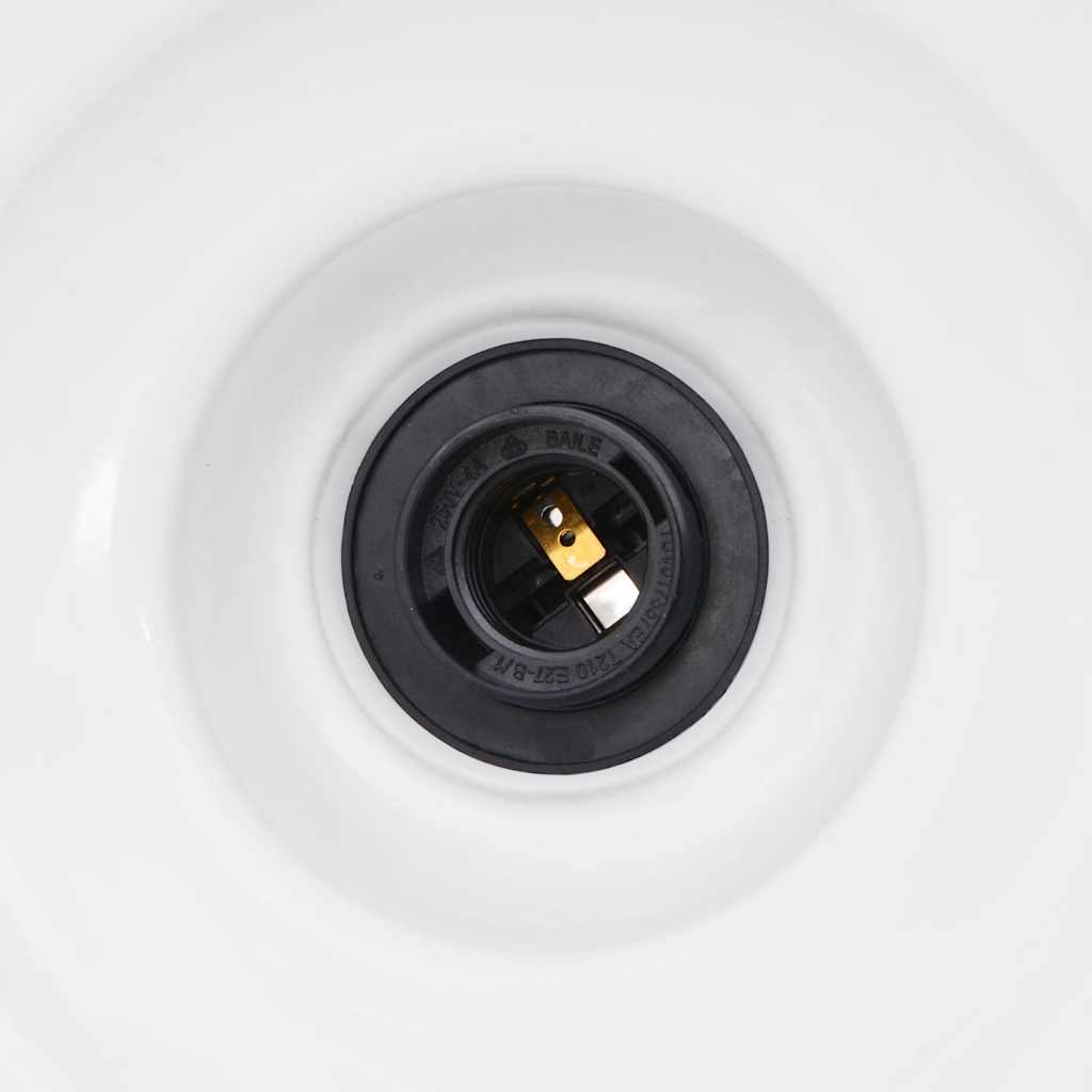 Taklampa Höjdjusterbar E27 Glans Röd Ø 31 Cm Metall
