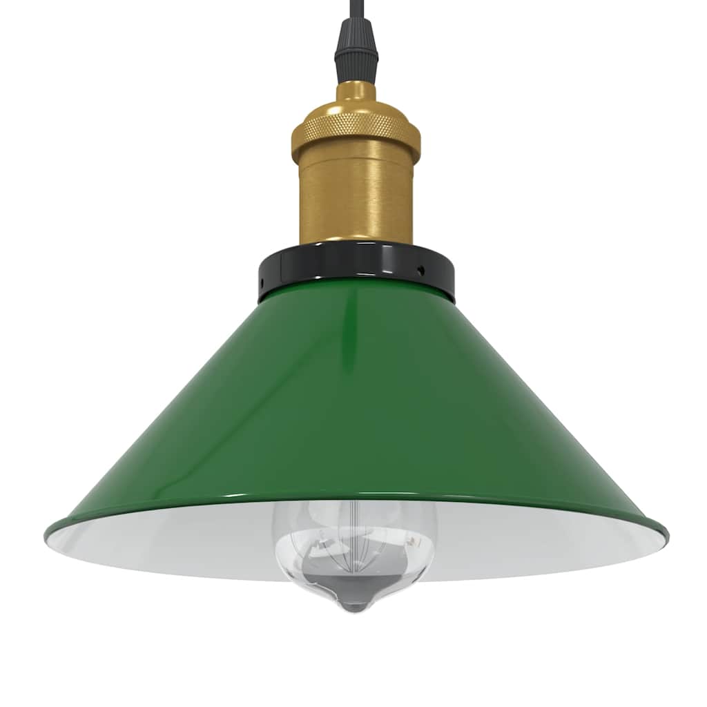 Taklampa Höjdjusterbar E27 Glans Orange Ø 22 Cm Metall