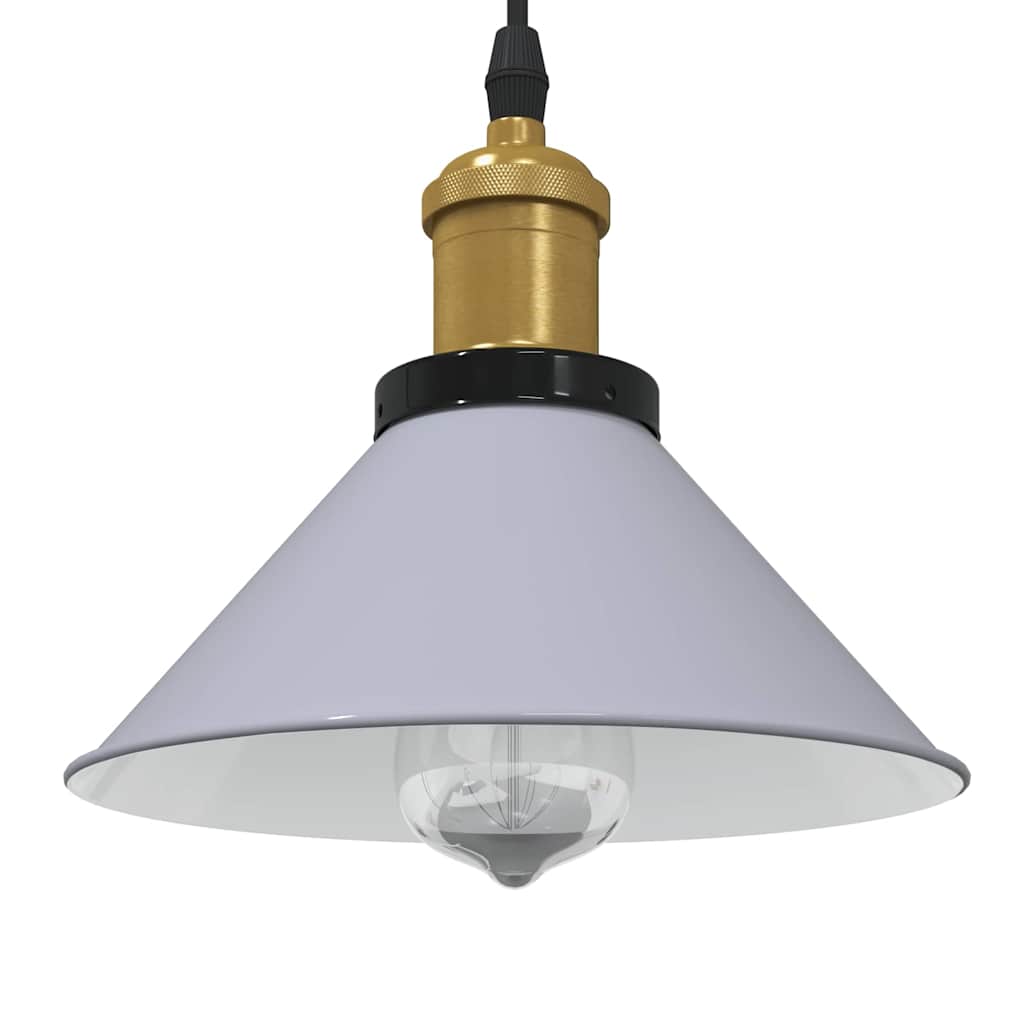 Taklampa Höjdjusterbar E27 Glans Orange Ø 22 Cm Metall