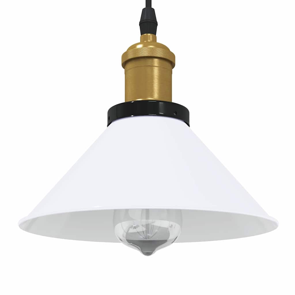 Taklampa Höjdjusterbar E27 Glans Orange Ø 22 Cm Metall