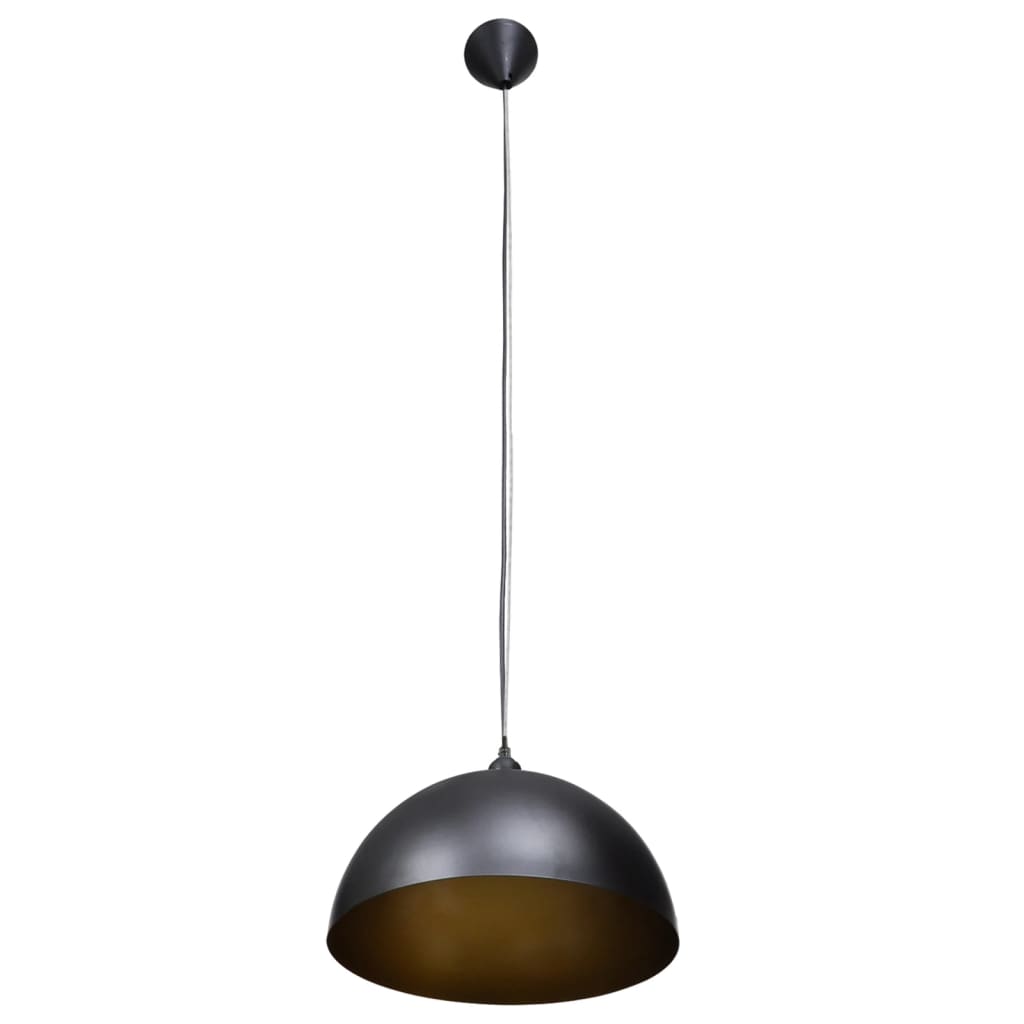 Taklampa 2 St Höjdjusterbar Halvrund