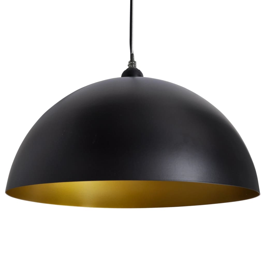 Taklampa 2 St Höjdjusterbar Halvrund