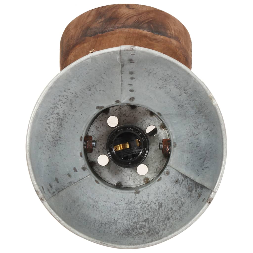 Industriell Vägglampa/Taklampa 2 St 20X25 Cm E27