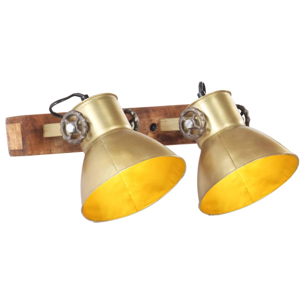 Industriell Vägglampa/Taklampa 2 St 20X25 Cm E27
