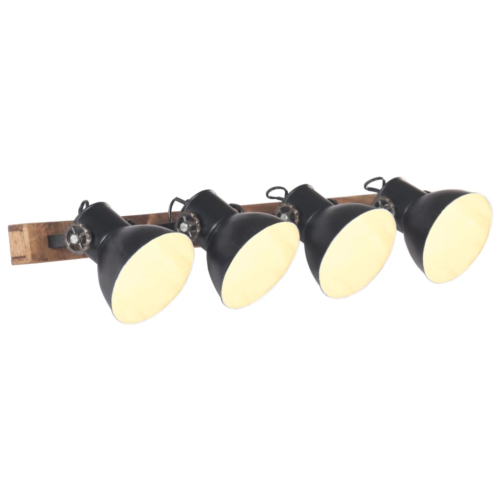 Industriell Vägglampa/Taklampa 2 St 20X25 Cm E27