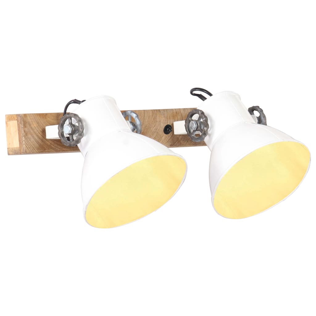 Industriell Vägglampa/Taklampa 2 St 20X25 Cm E27