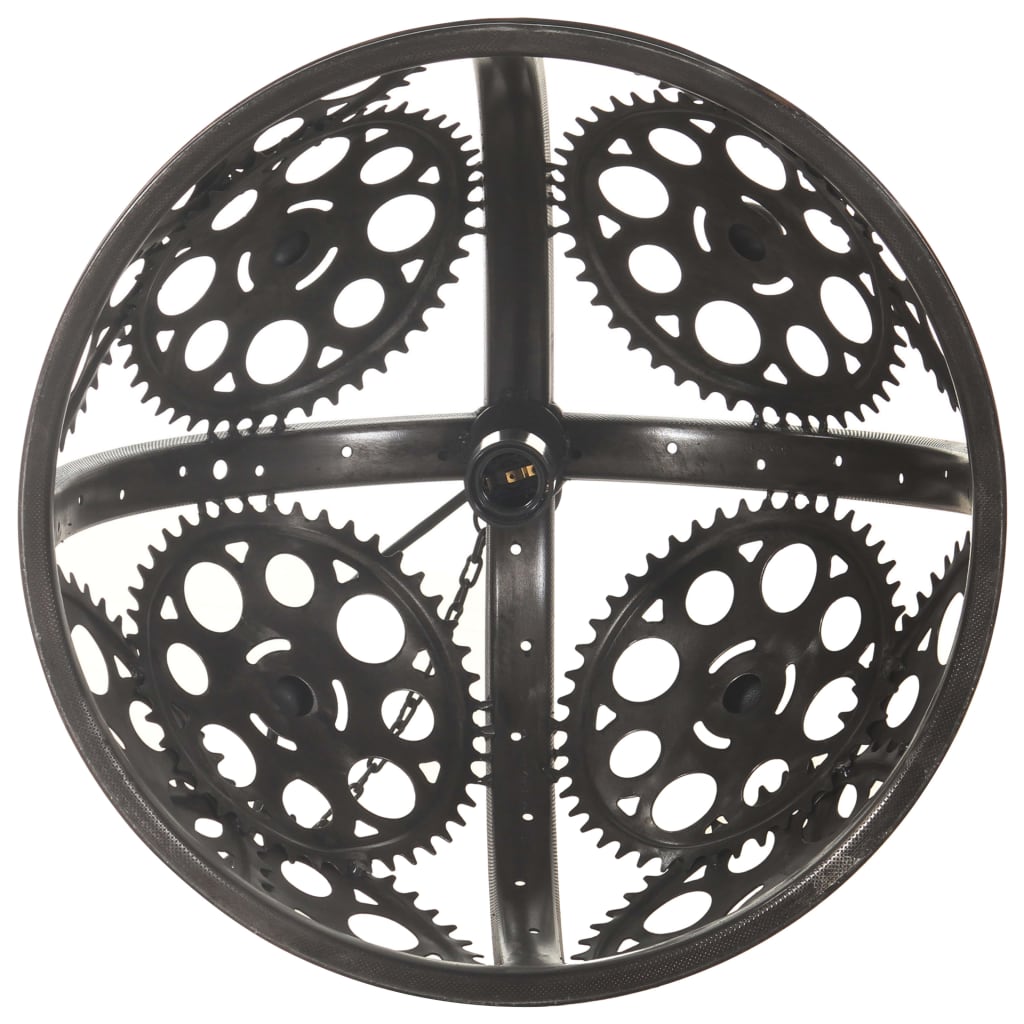 Taklampa Industriell Kugghjulsdesign 45 Cm E27