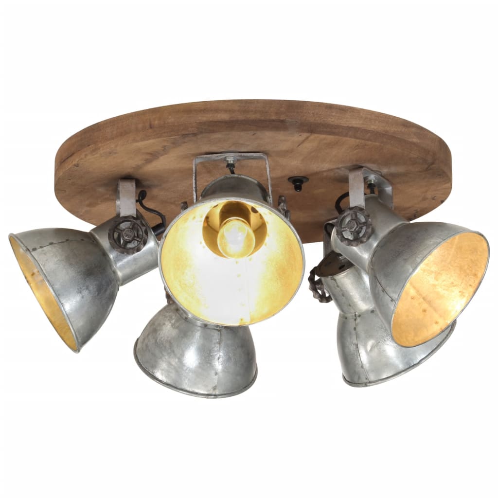 Industriell Vägglampa/Taklampa 2 St 20X25 Cm E27