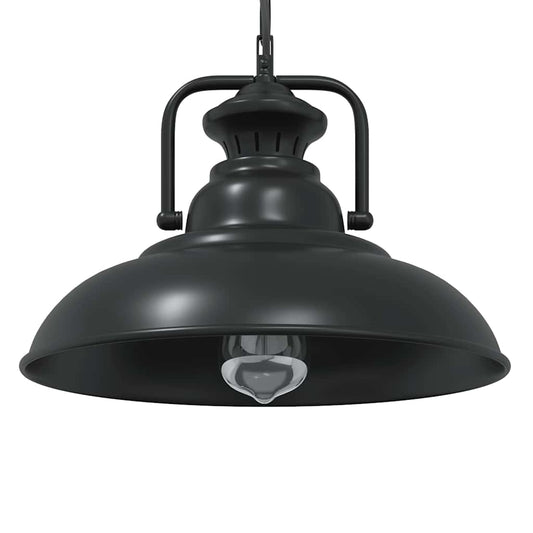 Taklampa E27 Svart Ø 31 Cm Järn